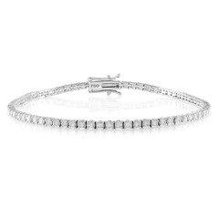 18K SI1 (H) Diamond Gold Bracelet (de Melo)