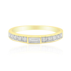 14K SI1 (G) Diamond Gold Ring