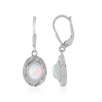 Welo Opal Silver Earrings