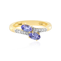 Tanzanite Silver Ring