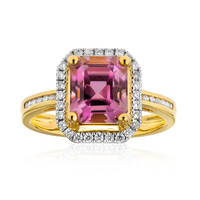 18K Pink Diaspore Gold Ring (AMAYANI)