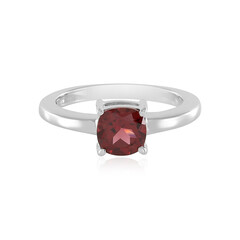 Mozambique Garnet Silver Ring