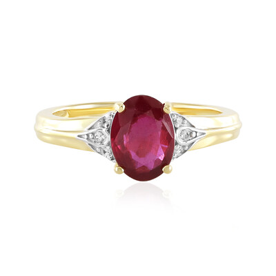 Madagascar Ruby Silver Ring