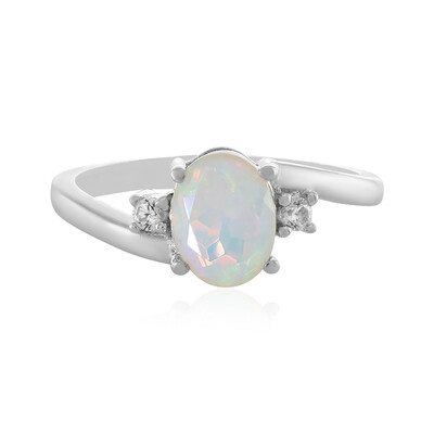 Welo Opal Silver Ring