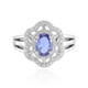 Tanzanite Silver Ring