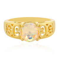 Welo Opal Silver Ring