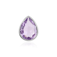 Rose de France Amethyst Silver Pendant