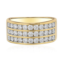 18K IF (D) Diamond Gold Ring