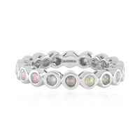 Welo Opal Silver Ring