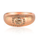 14K VS1 Argyle Rose De France Diamond Gold Ring (Annette)