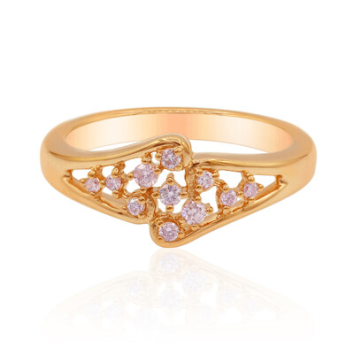 18K I3 Argyle Pink Diamond Gold Ring (Mark Tremonti)