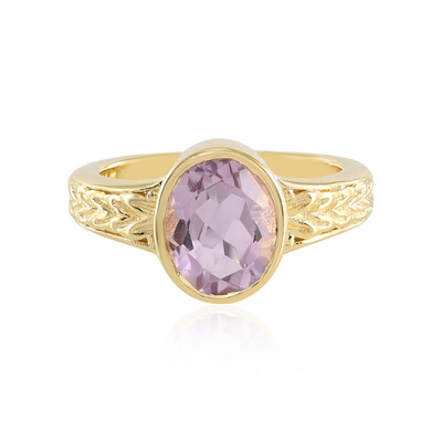 Rose de France Amethyst Silver Ring