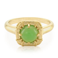 Imperial Chrysoprase Silver Ring