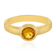 Citrine Silver Ring