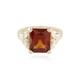 9K Hessonite Garnet Gold Ring