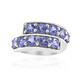 Unheated Tanzanite Silver Ring