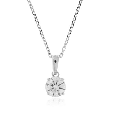 14K SI2 (H) Diamond Gold Necklace (CIRARI)