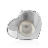 White Freshwater Pearl Silver Pendant (TPC)