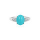 Sleeping Beauty Turquoise Silver Ring