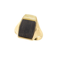 Black Oak Silver Ring