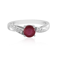 Madagascar Ruby Silver Ring