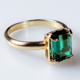 9K Golconda tourmaline Gold Ring (CUSTODANA)