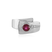 Madagascar Ruby Silver Ring