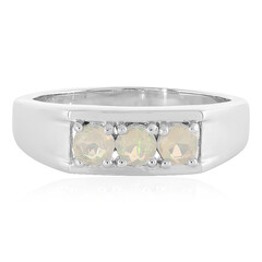 Welo Opal Silver Ring