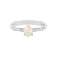 Welo Opal Silver Ring