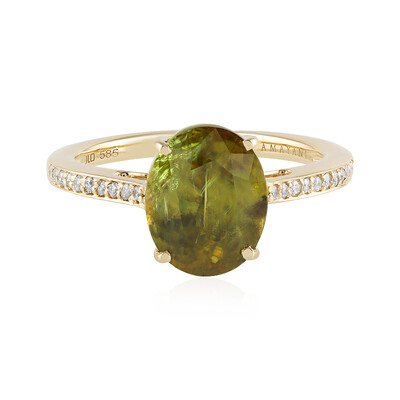 14K Sphene Gold Ring (AMAYANI)