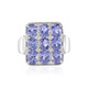 Tanzanite Silver Ring