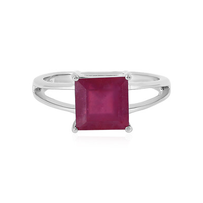 Madagascar Ruby Silver Ring