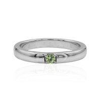 Madagascan Demantoid Silver Ring (John Ferry)