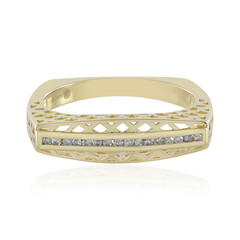 9K I2 (J) Diamond Gold Ring (Ornaments by de Melo)