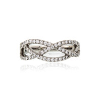 Flawless (F) Diamond Platinum Ring (LUCENT DIAMONDS)