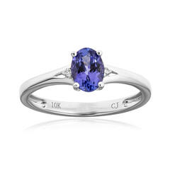 10K AAA Tanzanite Gold Ring