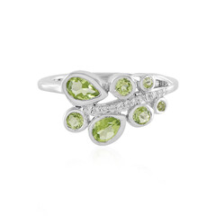 Peridot Silver Ring