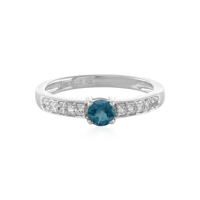 London Blue Topaz Silver Ring