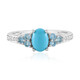 Sleeping Beauty Turquoise Silver Ring