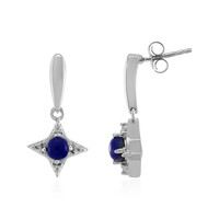 Lapis Lazuli Silver Earrings