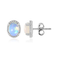 Welo Opal Silver Earrings