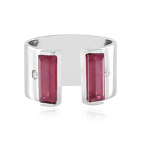 Madagascar Ruby Silver Ring (de Melo)