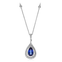 18K AAA Tanzanite Gold Necklace (CIRARI)