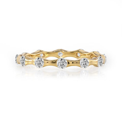 18K IF (D) Diamond Gold Ring