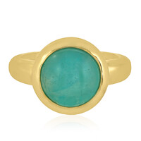 Amazonite Silver Ring