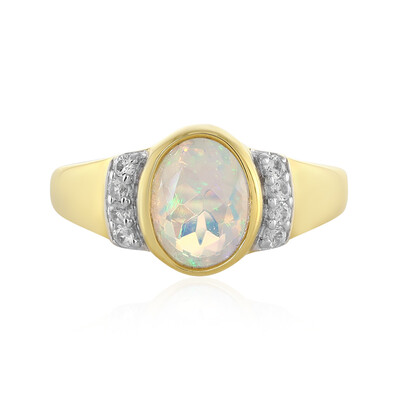 Welo Opal Silver Ring