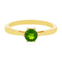 Russian Diopside Silver Ring