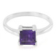 Zambian Amethyst Silver Ring