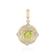 9K Sphene Gold Pendant