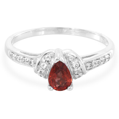 Malaya Garnet Silver Ring